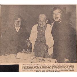 Waimate Salvation Army Home League fiftieth jubilee