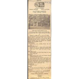 Real Estate advertisement for house on The Terrace