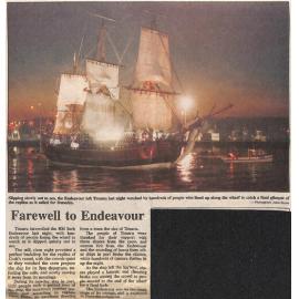 Farewell to Endeavour