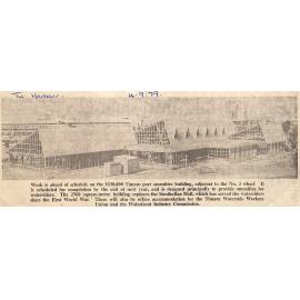 Work ahead of schedule on Timaru Port amenities building