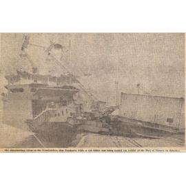 Tombarra turnaround takes just 24 hours: Spectacular loading of container ship