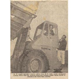 Container handling instruction for Scandinavian vessels