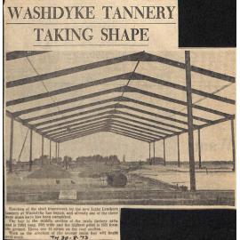 Washdyke Tannery Taking Shape