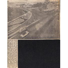 Reconstructed intersection at the top of the Bay Hill