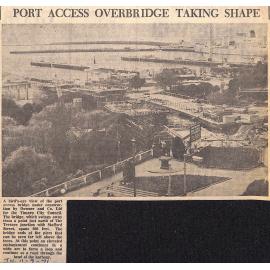 Port Access Overbridge Taking Shape