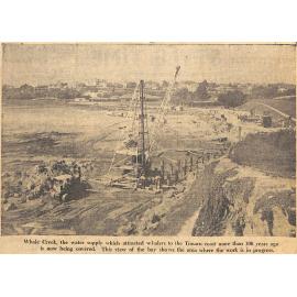 What would Sam Williams think?: Whale Creek on Bay Being Imprisoned, Water from Stream Attracted Early Whalers to Timaru