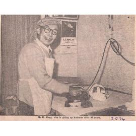 Last of Timaru's Chinese Laundrymen to Retire