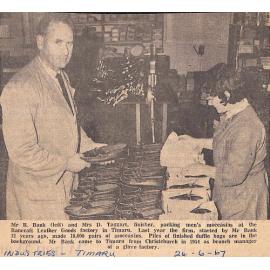 Leatherwork in Spare Times Led to NZ-wide Business