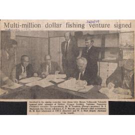 Multi-million dollar fishing venture signed: A historic day for Timaru
