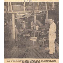 Food Processing Firm Exports to Asia