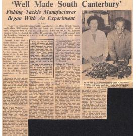  'Well Made South Canterbury': Fishing Tackle Manufacturer Began With An Experiment