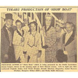 Timaru Production of 'Show Boat'