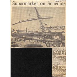 Supermarket on Schedule