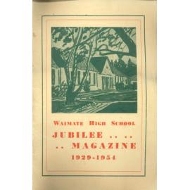 Waimate High School Jubilee magazine 1929-1954