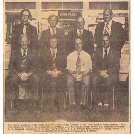 1978-79 Committee of the South Canterbury group of the Institute of the New Zealand Motor Industry