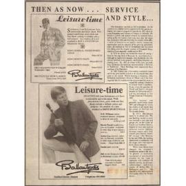 Ballantynes Timaru advertising promotion