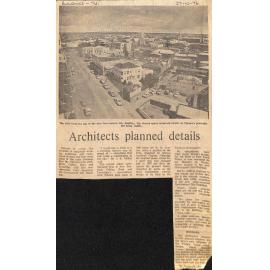 Architects planned details