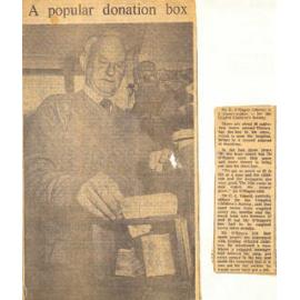 A popular donation box