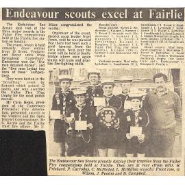 Endeavour scouts excel at Fairlie