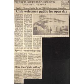 Club welcomes public for open day