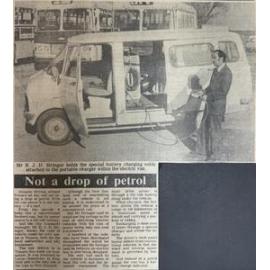 Not a drop of petrol