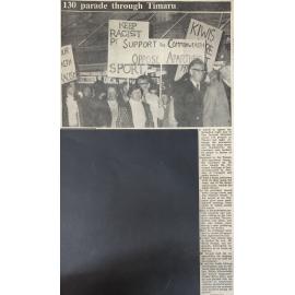 130 parade through Timaru