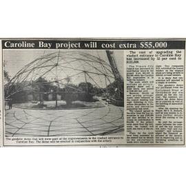 Caroline Bay project will cost extra $55,000