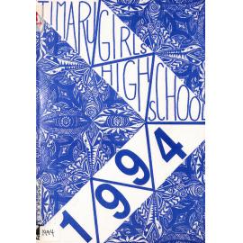Timaru Girls' High School magazine 1994