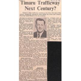 Timaru Trafficway Next Century?
