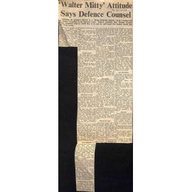 Walter Mitty Attitude Says Defence Counsel