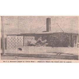 Mayor Gives Stay of Execution On Carport Demolition Order