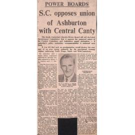 Power Boards: SC opposes union of Ashburton with Central Canty