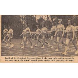 Pupils of the Craighead Diocesan School display good poise