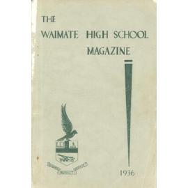 The Waimate High School magazine 1936