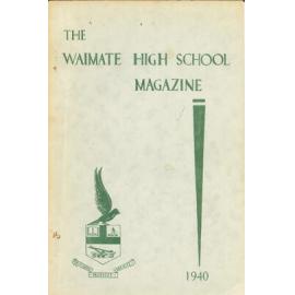 The Waimate High School magazine 1940