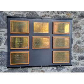 Landing Services Building plaques