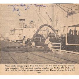 Tanea Brings Fuel to Timaru For Caltex