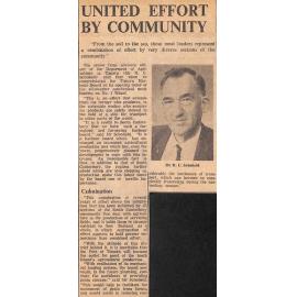 United Effort By Community