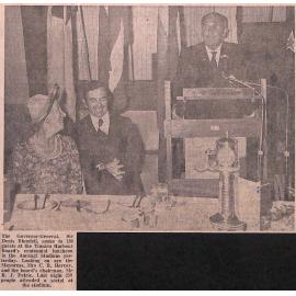 Governor General in Timaru, Harbour Board wise not to rush into containerisation