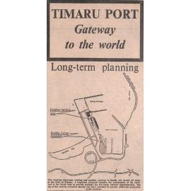 Timaru Port, Gateway to the world: Long-term planning