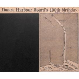 Timaru Harbour Board's 100th Birthday, A Record of Achievement