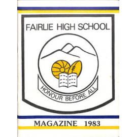 Fairlie High School magazine 1983