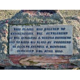 Winchester commemorative plaque