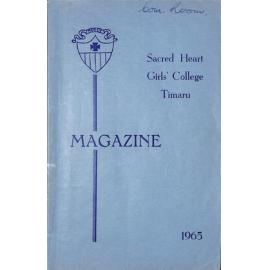 Sacred Heart Girls' College: magazine 1965