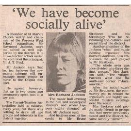  'We have become socially alive'