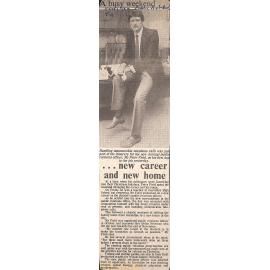 A busy weekend… new career and new home