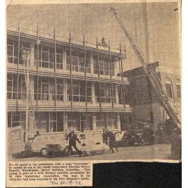 St John Ambulance Civil Defence Exercise