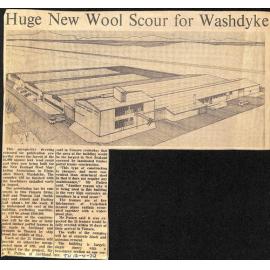 Huge New Wool Scour for Washdyke