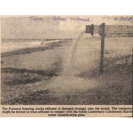 New Catchment Bd plan: Regulations may force council and Pareora works to treat effluent