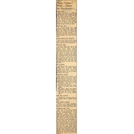 Place Names With a History In Mackenzie